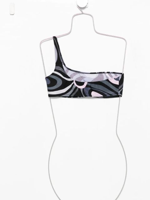 PUCCI one-shoulder bikini top - Black