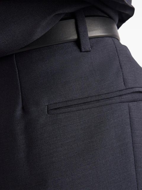 Prada Kid mohair pants - Blue