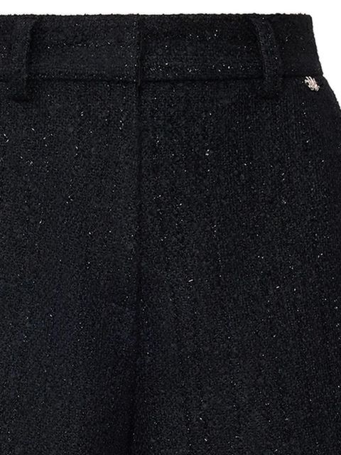AMIRI glitter-detail shorts - Black - zdjęcie produktu nr 1