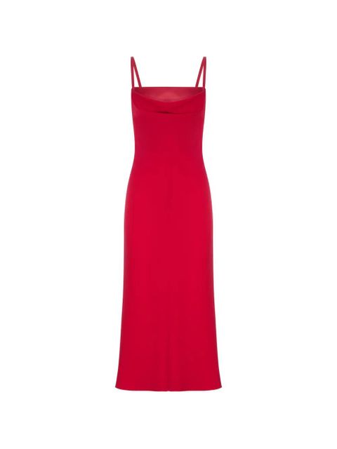 Max Mara Cady draped midi dress - Red - zdjęcie produktu nr 1