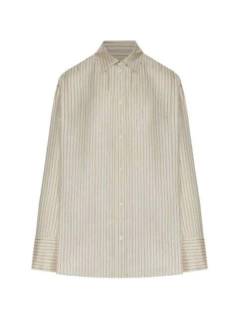 TOTEME striped-pattern shirt - Neutrals - zdjęcie produktu nr 1