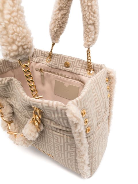 Balmain 1945 tote bag - Neutrals