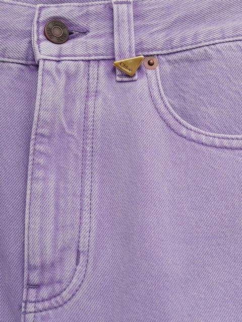 Chloé straight-leg jeans - Purple