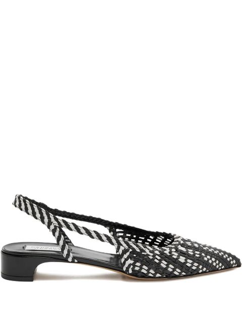 Gabriela Hearst Perro woven slingback pumps - Black - zdjęcie produktu nr 1