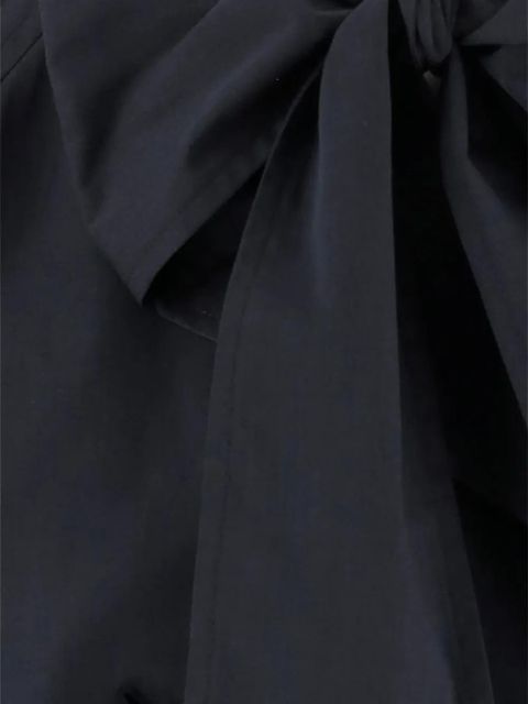 Burberry bow belted jacket - Blue