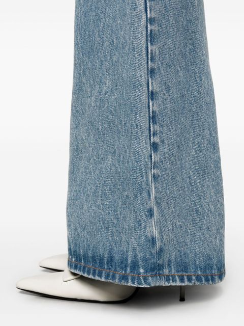 Balmain high-rise flared jeans - Blue