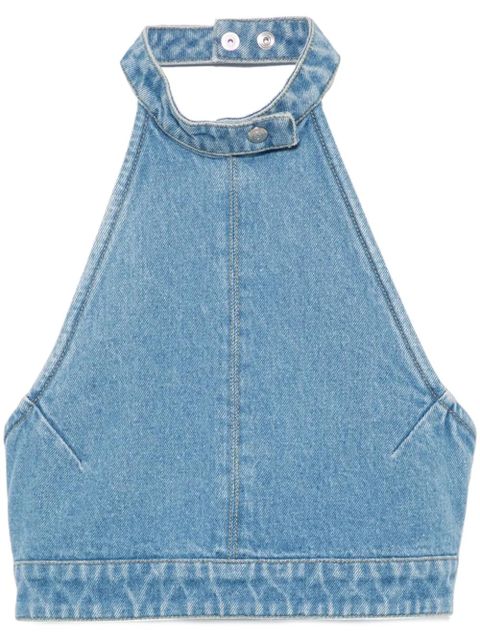 Nanushka Arina top - Blue - zdjęcie produktu nr 1