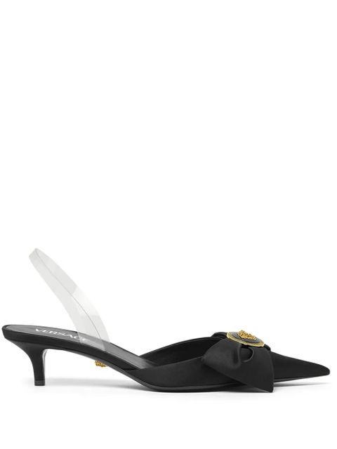 Versace Alia 45mm slingback pumps - Black - zdjęcie produktu nr 1
