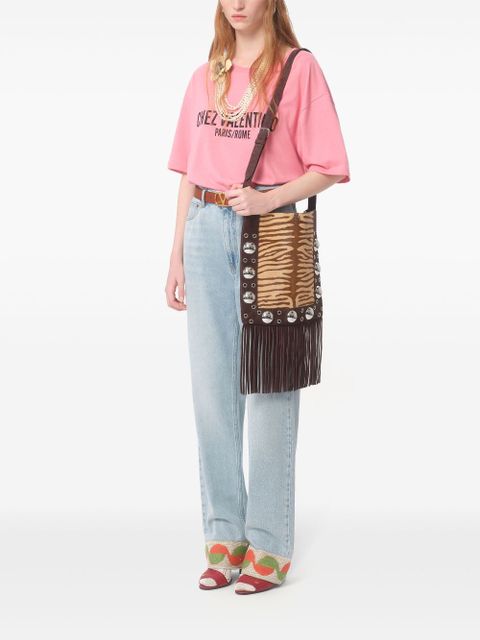 Valentino Garavani Chez-print T-shirt - Pink