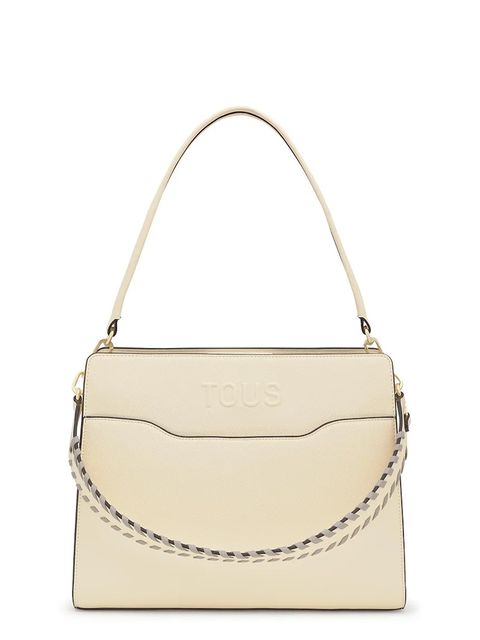 Tous torebka Audree Saffiano kolor beżowy 2002286301 - zdjęcie produktu nr 1