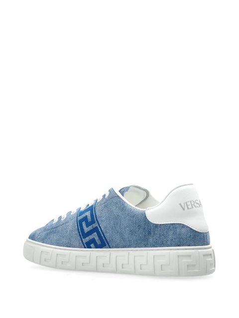 Versace Greca-detail sneakers - Blue