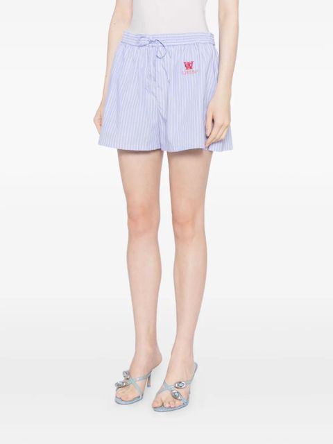 Off-White striped shorts - Blue - zdjęcie produktu nr 2