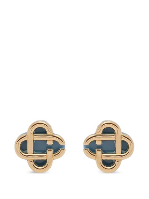Casablanca Hiking Stacked stud earrings - Gold - zdjęcie produktu nr 1
