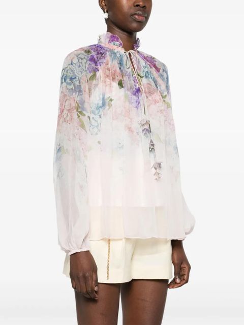 ZIMMERMANN Dawning blouse - Pink