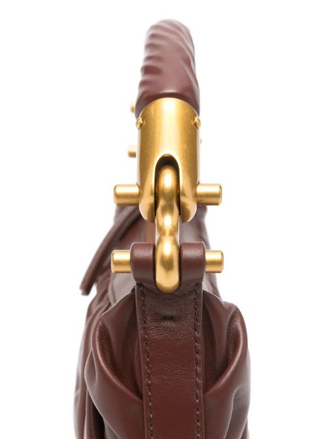 Balmain mini Ébène tote bag - Brown