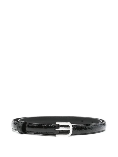 TOTEME leather belt - Black - zdjęcie produktu nr 1