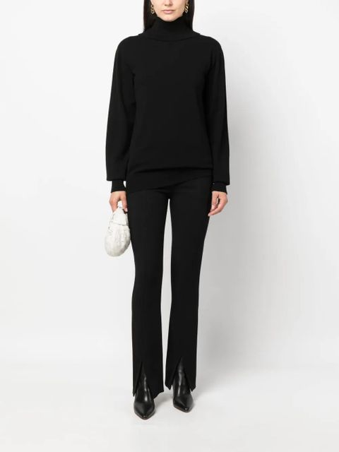 Jil Sander roll-neck cashmere jumper - Black - zdjęcie produktu nr 2