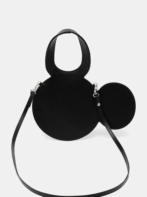 Coperni x Disney torebka skórzana Mickey Tote kolor czarny DBA102F6031 - zdjęcie produktu nr 2