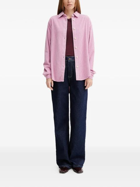 American Vintage corduroy button shirt - Pink - zdjęcie produktu nr 1