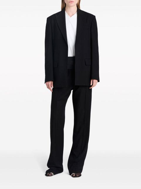 Proenza Schouler Devon peak-lapel blazer - Black - zdjęcie produktu nr 2