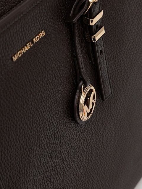 MICHAEL Michael Kors torebka skórzana QUINN kolor brązowy 30T5GQNT9L