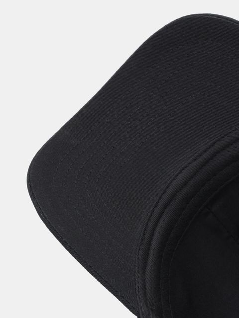 Patrizia Pepe czapka z daszkiem bawełniana kolor czarny 8F0109 AB01