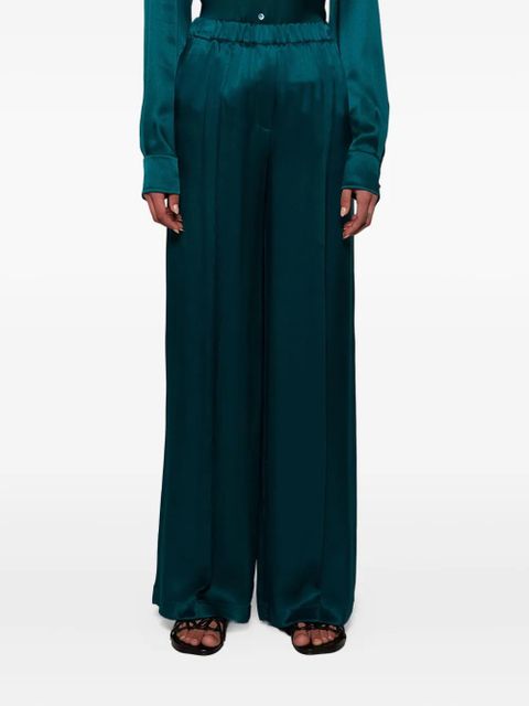 LOEWE silk trousers - Green
