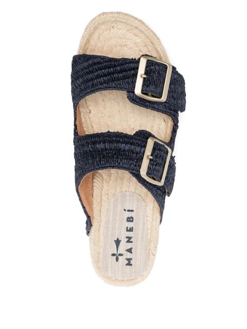 Manebi Yucatán sandals - Blue