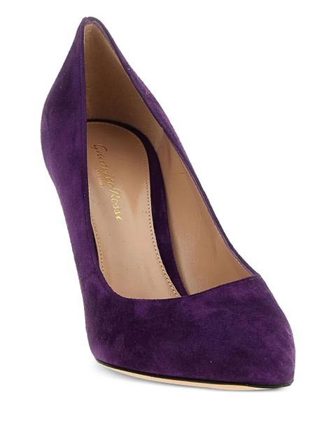Gianvito Rossi 85mm pointed stiletto pumps - Purple
