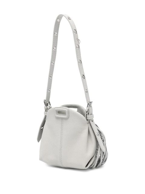 Maje Miss M Micro Grainy mini bag - Grey
