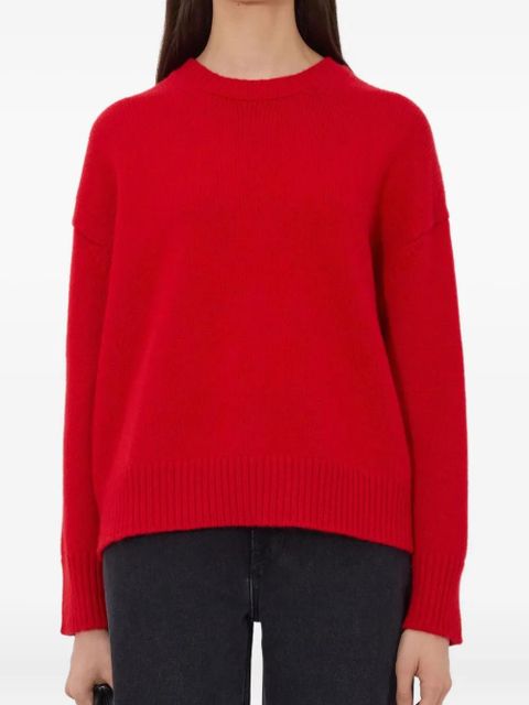 LouLou de Saison Pia drop-shoulder sweater - Red