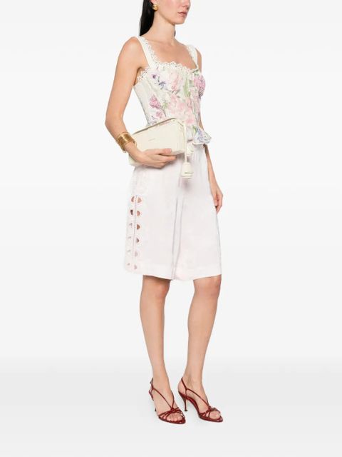 SANDRO lace-trim shorts - Pink - zdjęcie produktu nr 2