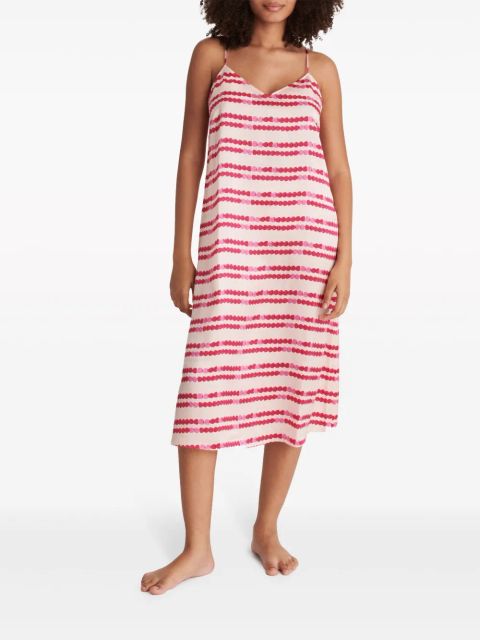 ERES Valentine heart-print silk nightdress - Pink