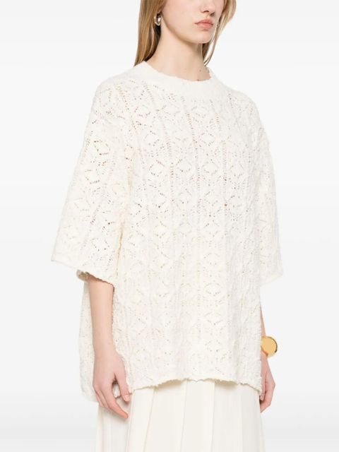 LouLou de Saison Antila jumper - White