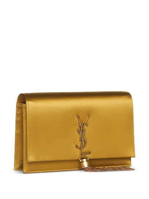 Saint Laurent small Kate clutch - Yellow