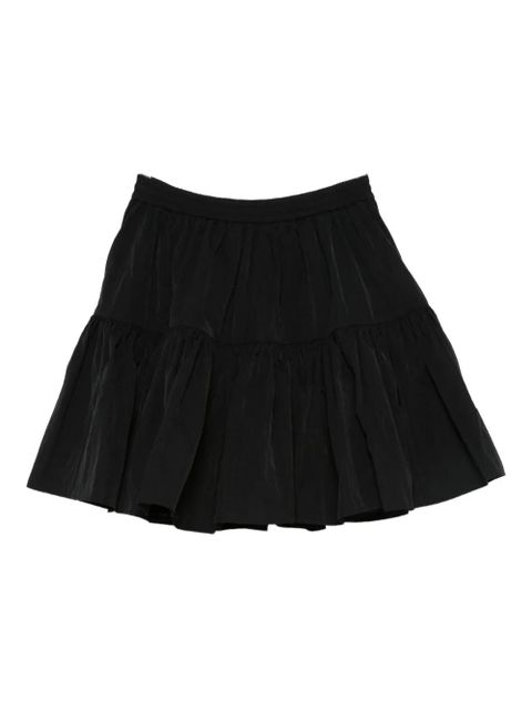 Cecilie Bahnsen ruffled drawstring skirt - Black - zdjęcie produktu nr 2