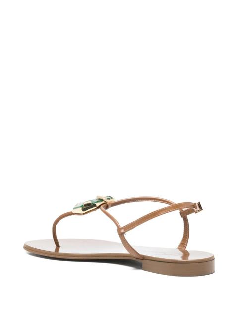 Giuseppe Zanotti leather sandals - Brown