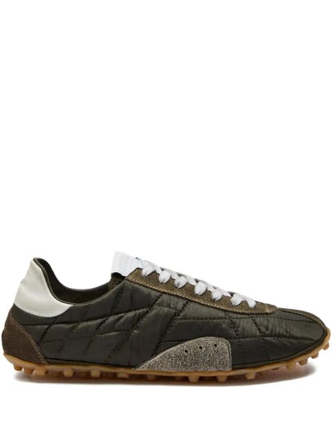 Maison Margiela lace-up distressed sneakers - Green - zdjęcie produktu nr 1