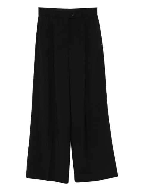 Sportmax pleated wide-leg trousers - Black - zdjęcie produktu nr 1