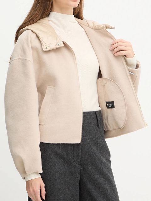 Marella kurtka Emme by Marella kolor brązowy przejściowa 2525086021200