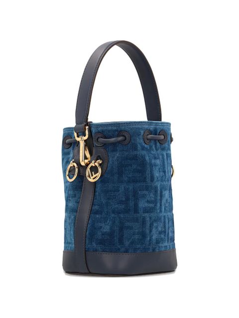 FENDI mini Mon Tresor bucket bag - Blue - zdjęcie produktu nr 2
