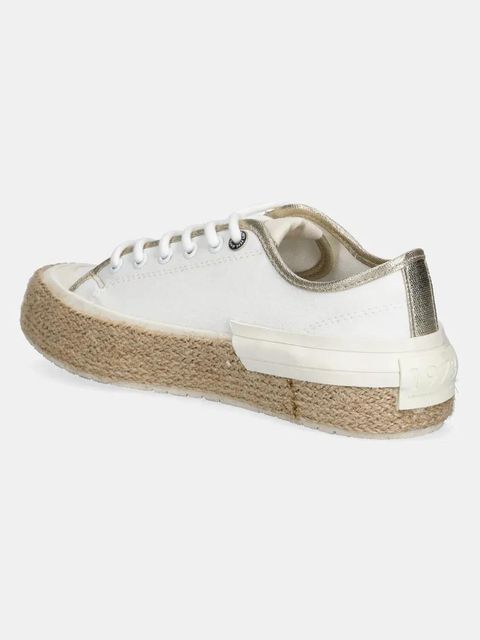 Pepe Jeans tenisówki SAMOI MIX kolor biały PLS31595 - zdjęcie produktu nr 2