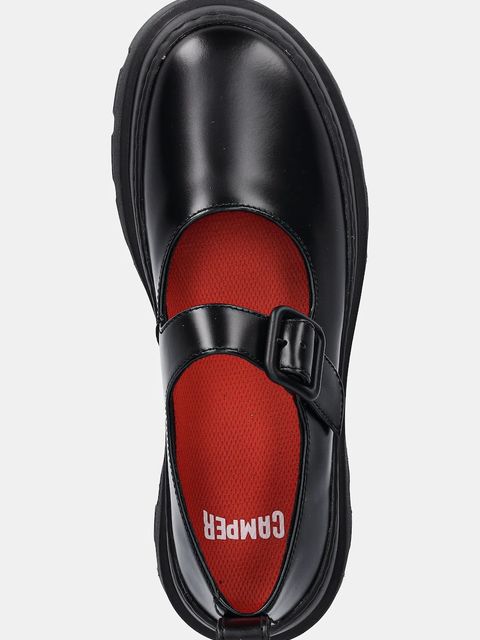 Camper baleriny skórzane Brutus+ kolor czarny K201841-001