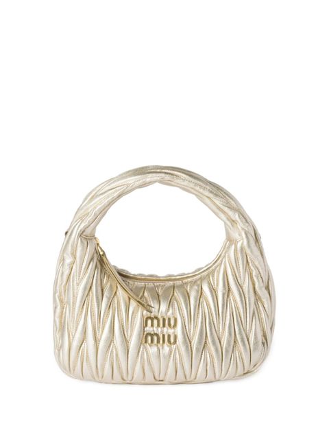 Miu Miu Wander tote bag - Gold - zdjęcie produktu nr 1