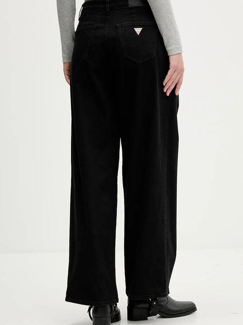 Guess Jeans jeansy damskie kolor czarny W5BA2U D0141 - zdjęcie produktu nr 2