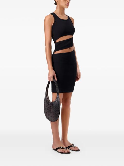 Coperni cut-out minidress - Black
