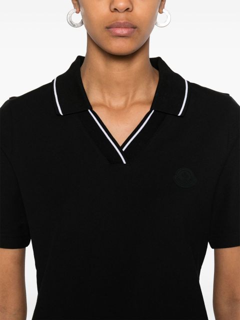 Moncler short-sleeves polo shirt - Black