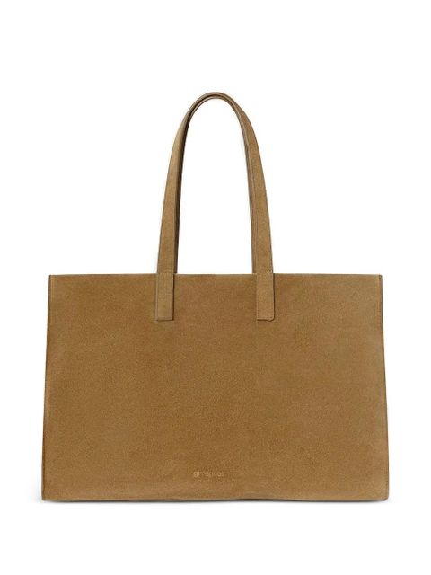 Gimaguas large leather shopper bag - Neutrals - zdjęcie produktu nr 1
