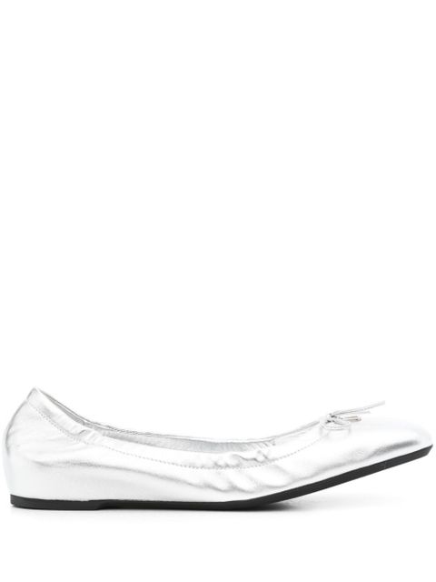Valentino Garavani VLogo Signature ballet flats - Silver
