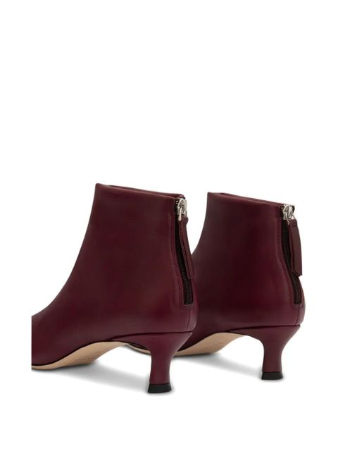 BY FAR Kitten Stevie 22 ankle boots - Red